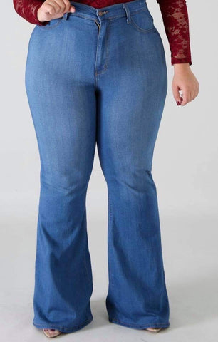 High Waist Denim Jeans